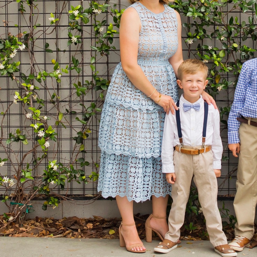 Lulu’s Crochet Lace Dress, great for Easter!